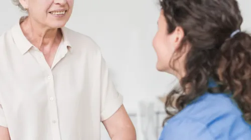 Sjuksköterska patient